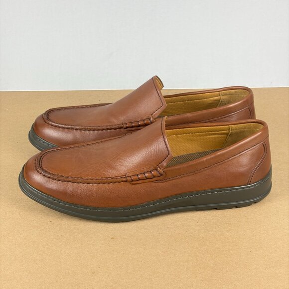 Cole Haan Grandseries Hamlin Traveler Leather Loafers Mens 12 Brown Slip On - Picture 10 of 10